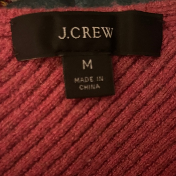 J. Crew Pink Cashmere-blend cropped sweater-tank Size M - Picture 3 of 6